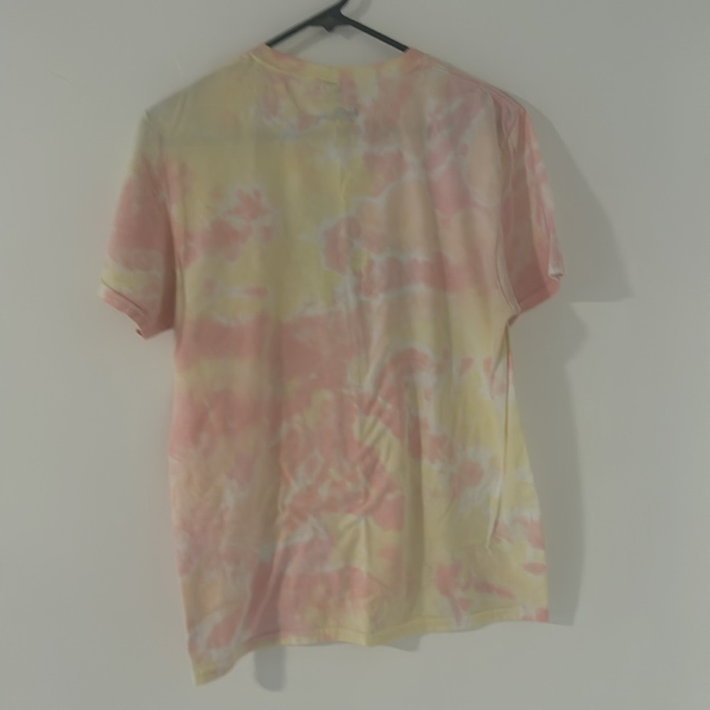 Dachshund hound by being good tie-dye, wiener dog sitting on mushroom T-shirt - Picture 6 of 6